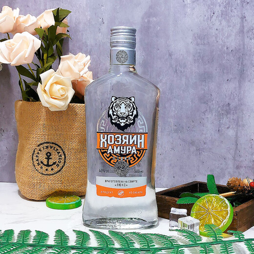 Yaric Russia imported tiger head vodka 40 strong foreign wine Russian tiger head vodka gift wine King tiger (56 degrees) 500mL 1 bottle