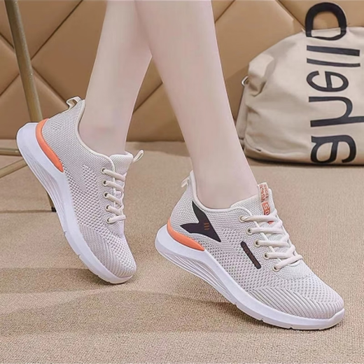 Hongxing Marke gebrochene Frauenschuhe mit gebrochener Größe 2025 Frühlings- und Sommerweicher Sohle nicht rutscher Sportschuhe Mittelschüler Leichtes Frauen-Laufschuhe G-H831 Black 40