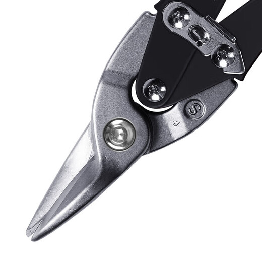 Robin Hood (RUBICON) aviation scissors iron scissors stainless steel plate aluminum plate scissors RAT-30S aviation scissors yellow-straight cut