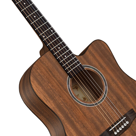 
Guitarist (guitarist) Spruce veneer for beginners, folk guitars for men and women, all single guitars, 41-inch veneer, smoked brown, full set of gift packages for teaching
