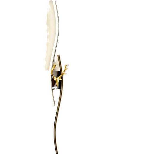 GUYES long wall lamp minimalist light luxury living room wall simple modern bedroom bedside wall lamp Guangdong Zhongshan lamp wall lamp black 60CM three-color light