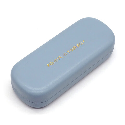Glasses box Myopia reading glasses mirror box glasses cloth glasses box metal anti-pressure iron box myopia mirror box black