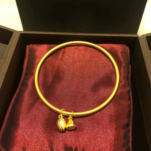 Fat Donglai's same Vietnamese sand gold bracelet, South Africa's Sikkim ancient tradition, women's imitation gold does not lose pigment, heritage bracelet + two generations' joy bracelet (please leave a message for ordering)