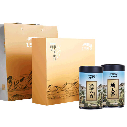 天池茶业1392 凤凰单丛通天香 潮州单枞高山乌龙茶叶有机茶乌岽单枞 礼盒 200g*1盒