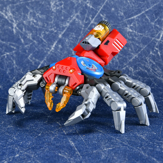 52TOYS Beast Box Deformed Toys With Storage Box Trendy Mecha Model Dark Web Hunter Spider BB-12