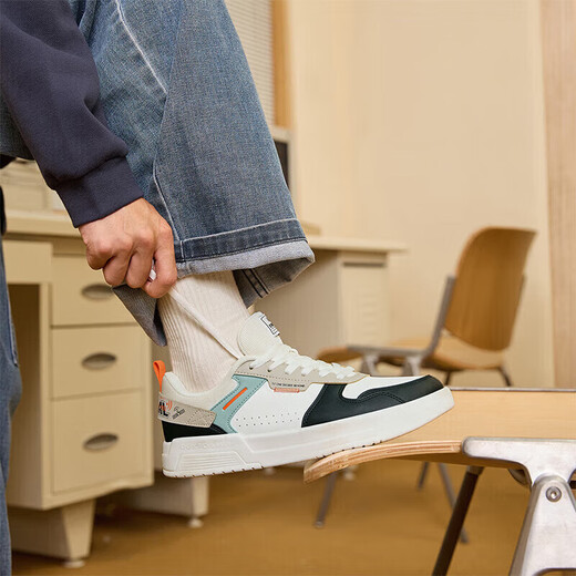 361 Chaussures de sport hommes Automne rétro rétro et semelle épaisse épaisse rehaussée petites chaussures de planche décontractées blanches hommes 672136611-5