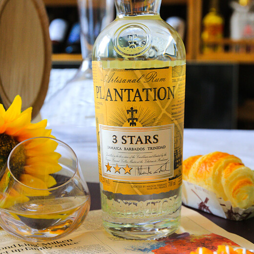 蔗园（Plantation）【原瓶进口】巴巴多斯调酒师系列朗姆酒洋酒莫吉托调酒 蔗园三星朗姆酒 700mL