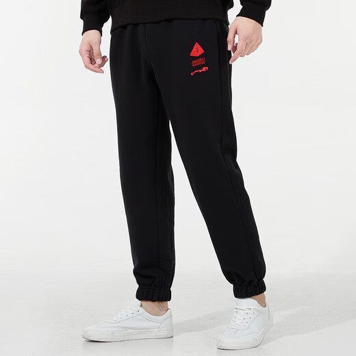 Nike (NIKE) velvet pants for men in winter new style Nike leggings warm sweatpants basketball thickened sweatpants for men Qixi Qing FD4062-010_ plus velvet 2XL recommended 180-190Jin Jin equals 0.5 kg