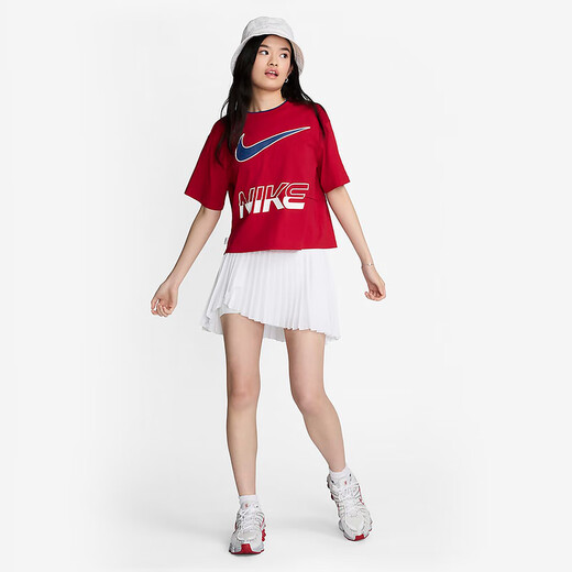 
Nike (NIKE) 2024 summer women's sports and casual breathable short sleeves HF6291-687 HF6291-687 XS