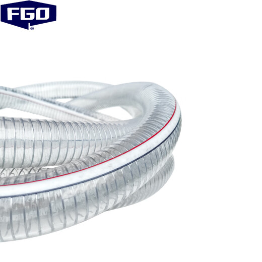FGO PVC transparent steel wire hose, how many meters do you need (unit price of 1 meter), inner diameter 40mm, wall thickness 4mm PVC