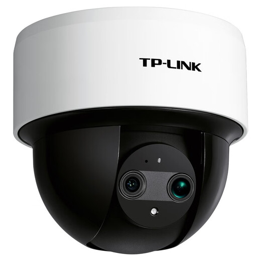 普联（TP-LINK）无线监控摄像头 家用监控器 室内家庭客厅WiFi吸顶半球360°度全景旋转云台高清视像头手机APP远程 400万4MP全彩夜视【双目变焦版】 128GB内存卡【免费升级256GB