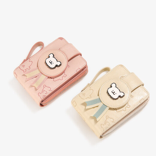 toutou Line Puppy Champion Card Bag Short Wallet Card Bag Cute Coin Wallet Clutch Clothes Gifts for Girlfriend 6.1