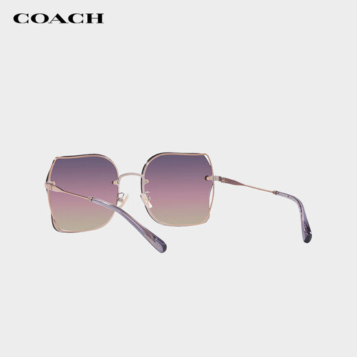 Trainer [offizieller authentischer] Sonnenbrille, Sonnenbrille, quadratischer Metallrahmen, Frauengeschenk 0HC7150D9331U660