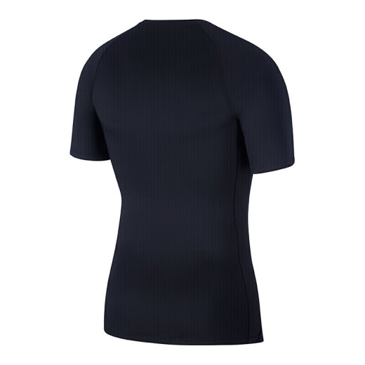 Nike NIKE men's tights quick-drying TOPSSTIGHT training short-sleeved BV5632-010 black L