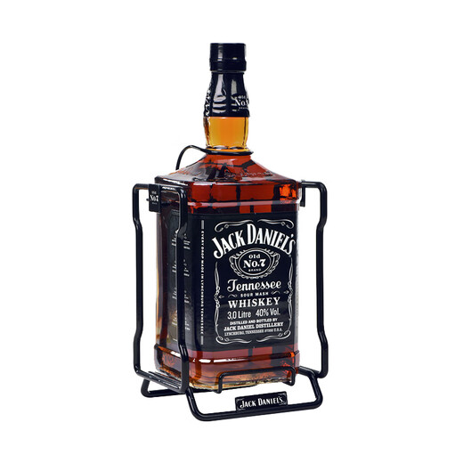 杰克丹尼（Jack Daniels）黑标 美国田纳西州 调和型威士忌 3000ml 40度 进口洋酒