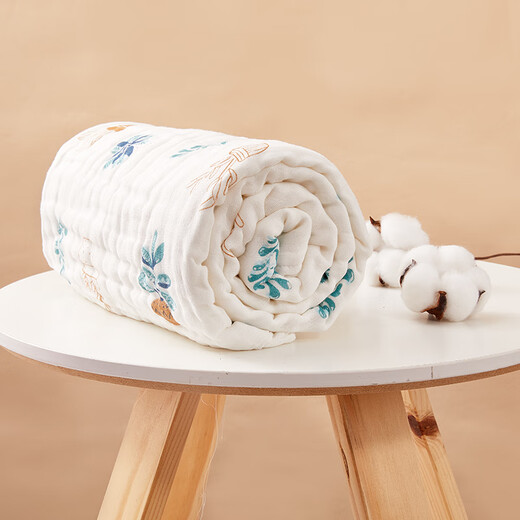 Magmeng baby bath towel pure cotton gauze 6-layer Class A antibacterial towel children's soft absorbent bath quick-drying bathrobe