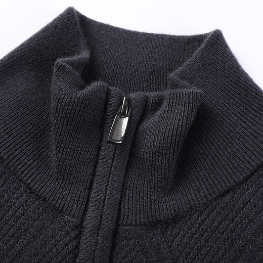 Hengyuanxiang Sweater Men's Sweater Autumn and Winter New Men's Sweater 2023 Cárdigan de mediana edad 15381677 Dahong 2xl 185