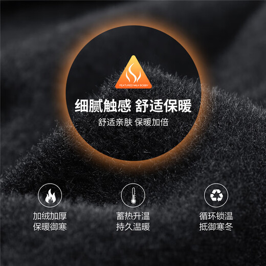 Dances with Wolves Velvet and Thickened Cardigan Wool Jacket Men's 2025 Autumn and Winter New Warm V-neck Sweater Jacket 2042 Black 001 L (175)