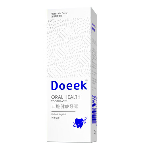 Doeek先多doeek牙膏 清新口气官doeek益生菌方牙膏舰旗店生业doeek牙膏 1支体验装