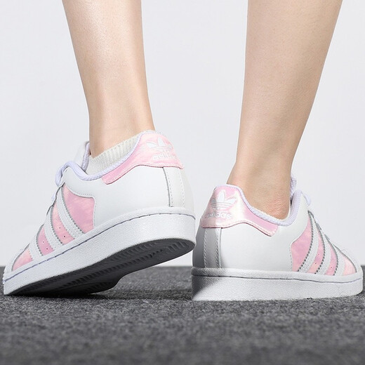 阿迪达斯 （adidas）三叶草男女鞋 新款SUPERSTAR 贝壳头时尚透气休闲板鞋M20324 IF3883 36