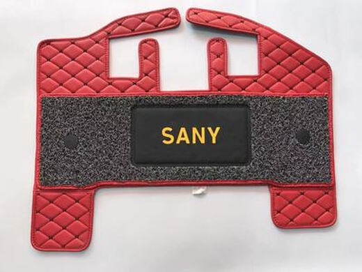 
Excavator foot pad Sany 55/60-975-9215-975-8215-10 Driving floor glue pneumatic customization Black Sany 215-9