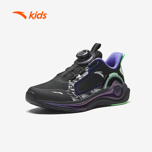 
Anta children's sneakers men's big children's shoes 2025 autumn new product knob stubble cushioning Lingyun professional running shoes [Lingyun] Black/Silver 5508-4 36 feet length about 23cm