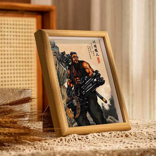I am convinced by virtue and funny paintings. I am teaching you how to be a human. Ancient portrait paintings, photo frames, dormitory desktop decoration paintings and tables. I am convinced by virtue and I am teaching you how to be a human (with frames) 10 inches [22*27*3cm]