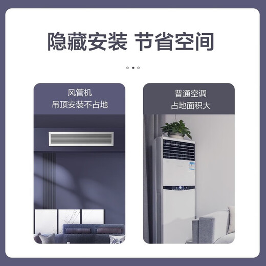 Gree duct machine household central air conditioner with first-class energy efficiency, 3 hp K+Ka+pro heating and cooling frequency conversion FGR7.2Pd/KNh-N1, national subsidy (one price all-inclusive), precision installation, 4 hp, first-class energy efficiency, K+ series (40-55)