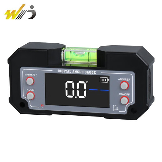 WDWD mini dual-axis digital inclinometer with strong magnetic angle ruler electronic water MINI digital inclinometer Bluetooth model