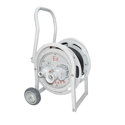 Explosion-proof mobile cable reel 16A/32A 30 meters 50 meters 100 meters non-sparking maintenance aviation plug reel 3*2.5+1/100 meters 380V AC16A*2