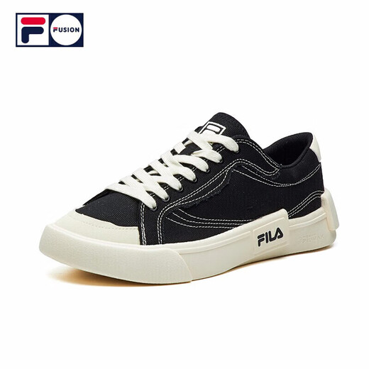 FILA FUSION斐乐潮牌男子帆布鞋潮流时尚板鞋百搭舒适休闲鞋