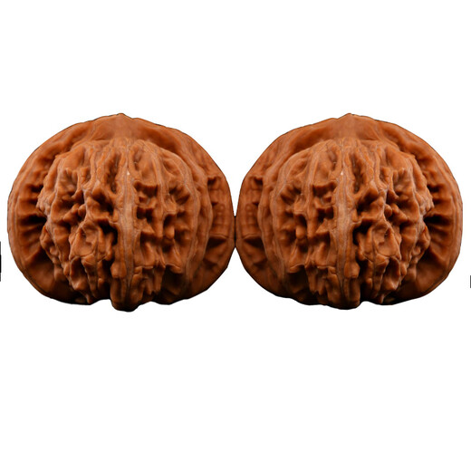 Shanzhong Yuwen plays with walnuts, plays with the hand, plays with lion head, antique Mid-Autumn Festival gift for men, black gold model 40-41MM four buildings