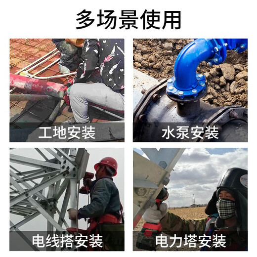 Loulong Japan 880 N high torque electric wrench brushless lithium battery impact wind cannon auto repair woodworking power aluminum film enhanced version 880 twist 48800H two batteries and one charge