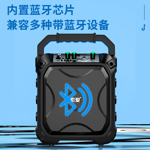 Sony Ericsson (soaiy) SA-F22 outdoor high-volume square dance electric acoustic guitar musical instrument speaker small household portable street stall speaker payment code voice announcer