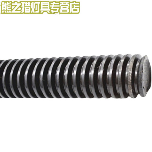 Pick up cat spot 45 steel trapezoidal screw full thread t thread screw nut set orthodontic and anti-thread coarse screw rod T-shaped buckle high-strength orthodontic T36*6*1 free 4 nuts