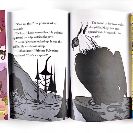 Princess Pulverizer Series 8 Volumes English Princess Pulverizer Livre de chapitres illustrés pour enfants Princess Pulverizer Series 8 Volumes English Princess Pul