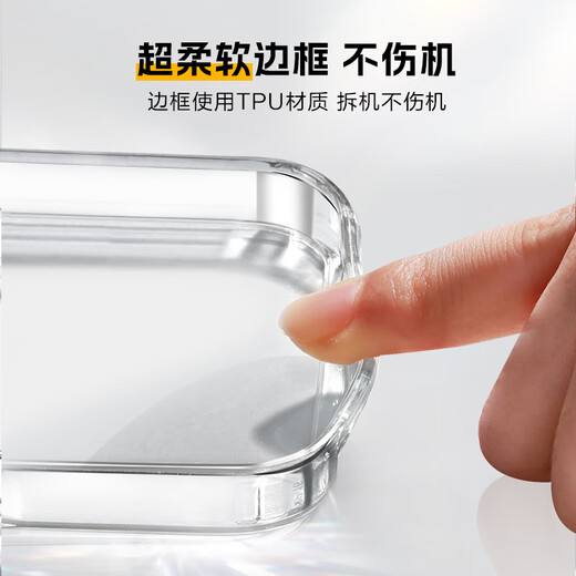 Made in Tokyo [high transparency and not easy to yellow] iphone16ProMax mobile phone case Apple 16ProMax lens film air bag anti-fall protection cover lens all-inclusive anti-yellowing, anti-wear and shockproof