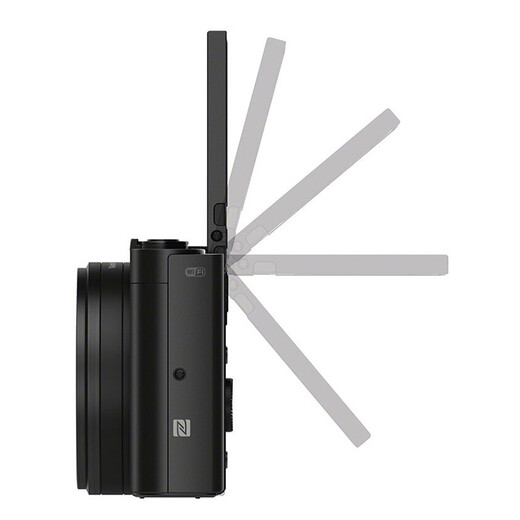 SONY Sony (SONY) DSC-WX500 portable digital camera wireless camera card machine 30 times large zoom WiFi connection WX500 black official standard