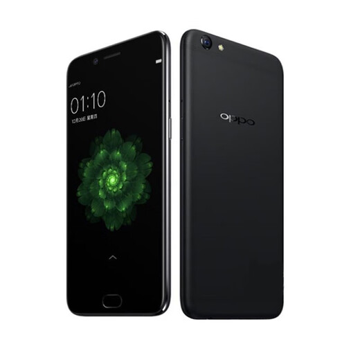 OPPO R9 / R9S / R9 plus / R11 / R11S / A5 / A7 Phone mobile d'occasion Machine de travail Machine de rechange R9S (noir) 4 + 64g Connexion réseau complète 90% Nouveau