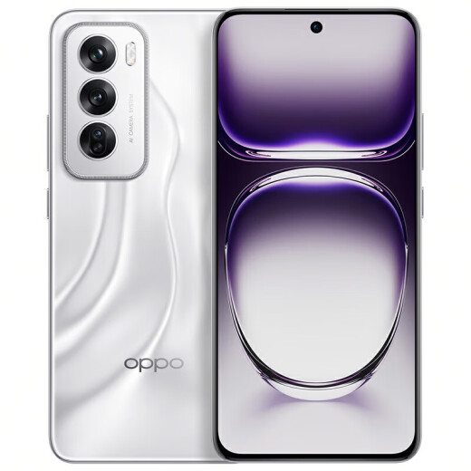 OPPOReno12 超美小直屏 安卓Live图  16GB+256GB 千禧银 国家补贴OPPO5G手机【赠话费券】