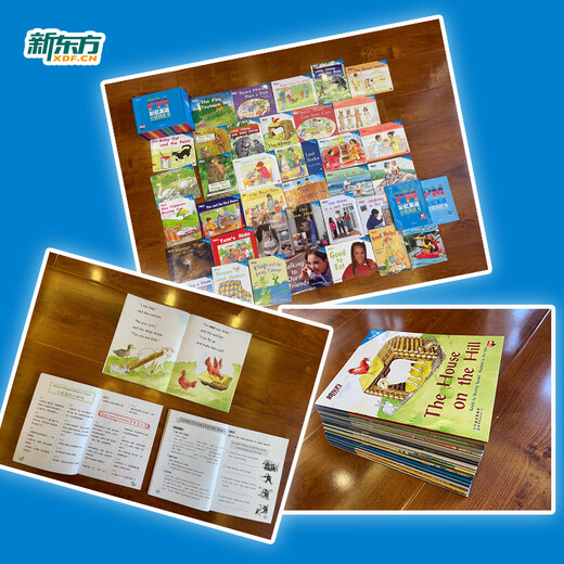 New Oriental Official Flagship Store PM Rainbow English Graded Reading Englisch-Bildbücher für Kinder für die Stufen 1–9 Komplettset Einzelbuch Optional American Cengage Original Kinderbuch Enlightenment English Picture Books für Kinder im Alter von 3–12 Jahren Integrierte englische Leselösung Wissenschaftlich bewertete Click-to-Read-Version PM Rainbow English Level 6 (Anwendbar für Klasse 3)