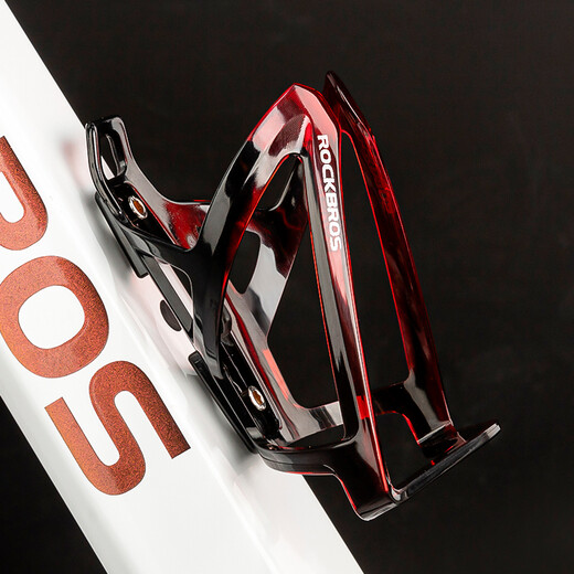 ROCKBROS Bicycle Water Bottle Cage Colorful Mountain Bike Road Bike Water Cup Holder Cycling Bracket Equipment Accessories Yellow Red