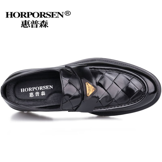 Horporsen/Итальянская коровьи лоферы мужская легкая и удобная подлинная кожаная мужская обувь от одной ноги до спортивной делу.