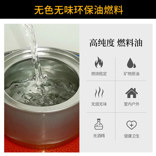 Chuilaoye (CHUILAOYE) cloisonné single-person copper hot pot household commercial old-fashioned small hot pot pot per person and one pot alcohol stove hot pot special pot environmentally friendly fuel oil 5Jin Jin equals 0.5 kg, 20 inches