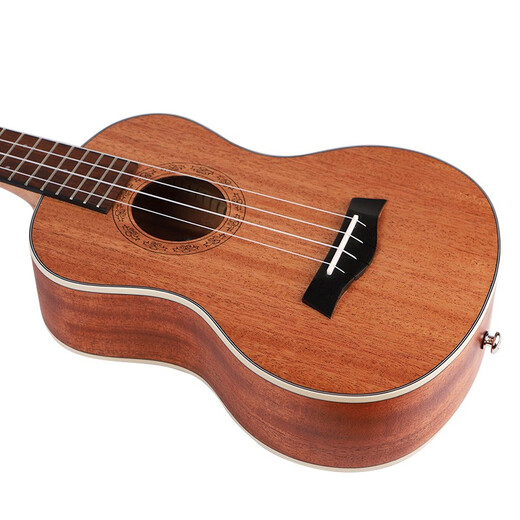 Minsine 23-inch ukulele beginners for women and men Uklili children's introductory guitar 21-inch/classic mahogany core wood