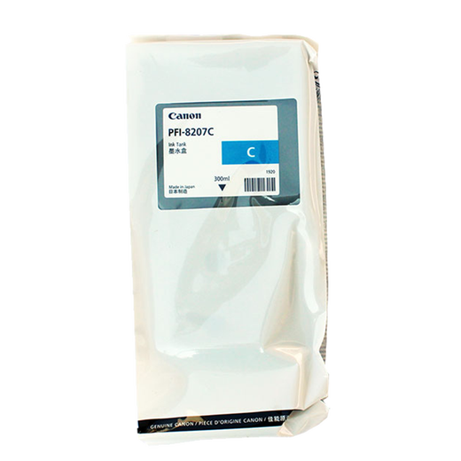 Canon Original PFI-8107/8207 Cartucho de tinta IPF671 771 681 781 786 Plotter PFI-8207BK Negro 300ml