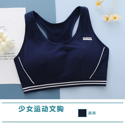 Yu Zhaolin (Yuzhaolin) 2-teilige Schülerunterwäsche für Schüler, Sportschockdichte, Girls BHs, Entwicklung, Junior High School Adolescent Women 9215 (Weiß + Pink) XL 85 (100-115jin [Jin gleich 0,5 kg]))