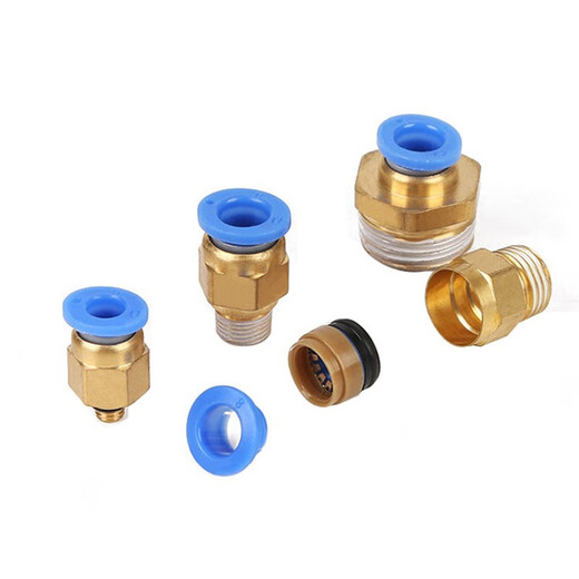 Fanyi Kechuang tracheal connector, tracheal copper external wire connector PC8-02-04, unit price/piece copper external wire connector PC8-02/G1/4