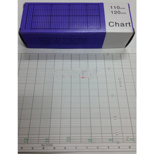 
Folding Yokogawa Instrument Recording Paper B9565AW B9573AN B9855AY B9619AH B9627AY B9573AN (3 books/box)
