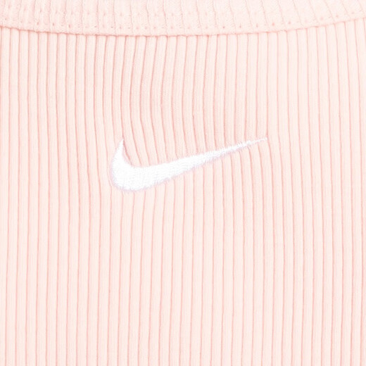 耐克（NIKE）官方舰店女装 新款运动服休闲透气吊带连衣裙时尚穿搭无休T恤 DM6231-610/粉色 S
